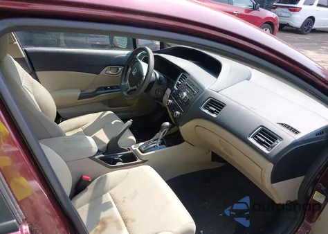 2015 Honda Civic Lx из США, поврежденный, VIN 19XFB2F58FE049093